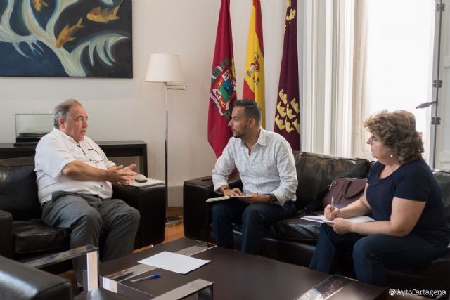 Consistorio y vecinos de Cartagena elaborarán un plan para el mantenimiento y la puesta  en valor de los Molinos de Viento - 1, Foto 1