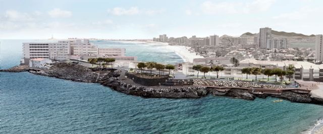 La futura plaza orientada al mar de La Manga creará un itinerario peatonal continuo y accesible para mejorar la conexión con el litoral - 1, Foto 1