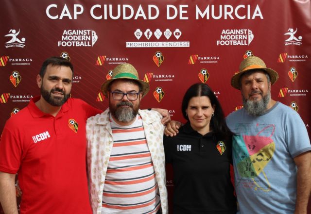 IU-Verdes Murcia muestra su apoyo al CAP Ciudad de Murcia y contra el fútbol como negocio - 2, Foto 2