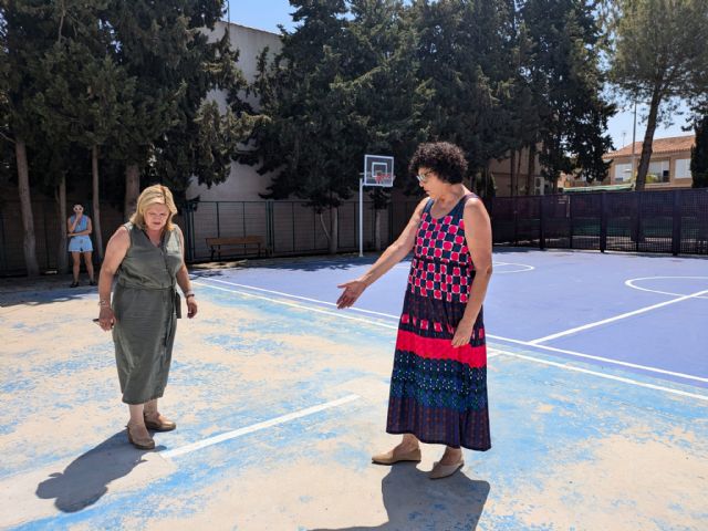 El Ayuntamiento de Puerto Lumbreras realiza labores de mejora en los colegios del municipio durante el periodo vacacional - 1, Foto 1