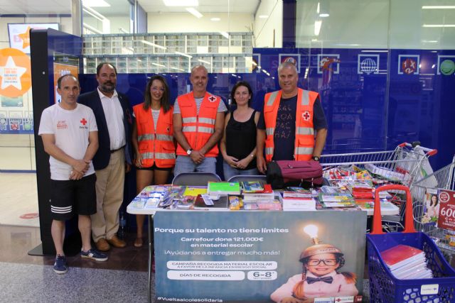 El Ayuntamiento de Águilas se suma a la campaña Vuelta al cole solidaria - 1, Foto 1