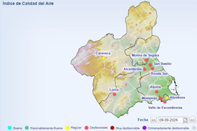 Superado el Umbral de información por partículas en el Valle de Escombreras, La Aljorra y Mompean - 1, Foto 1