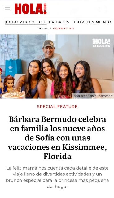 Barbara Bermudo Distinguida celebridad en el mes de la HerenciaHispana en Kissimmee - 1, Foto 1