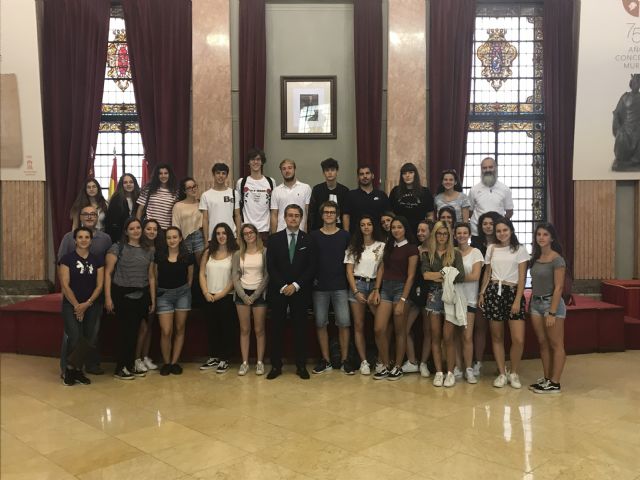 30 estudiantes de Treviso conocen Murcia gracias al Instituto Hispánico - 1, Foto 1