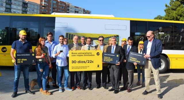 50.000 estudiantes y personal de las universidades de Murcia podrán beneficiarse de una reducción tarifaria en el autobús - 1, Foto 1