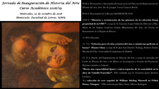 Historia del Arte dedica su jornada de inauguración del curso a la restauración y a la calidad artística del cine - 1, Foto 1