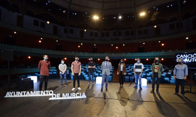 Álvaro Halley, Jorge Bayle, Antonio Serrano y Pianissimo, finalistas del CreaMurcia Canción de Autor - 1, Foto 1