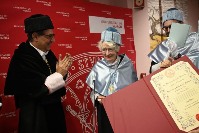 La humanista Mieke Bal ingresa en la Universidad de Murcia como doctora honoris causa - 2, Foto 2