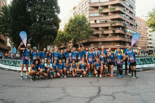 Los 25 participantes de ‘Mójate con AQUADEUS’ logran correr la XXVII Media Maratón Ciudad de Albacete - 1, Foto 1