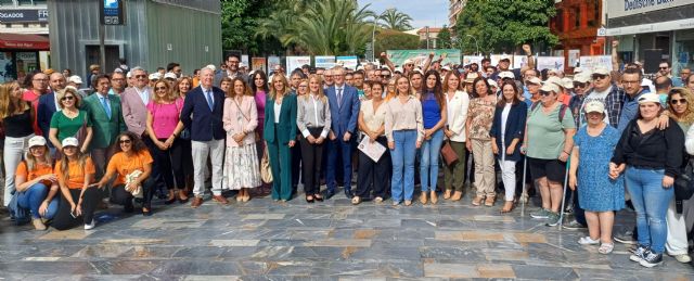 El Gobierno regional participa en los actos de conmemoración por el Día Mundial de la Salud Mental, organizados por la Federación de Salud Mental de la Región de Murcia - 1, Foto 1