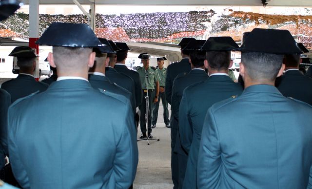 Cerca de un centenar de guardias civiles alumnos se incorporan a la Región de Murcia, Foto 2