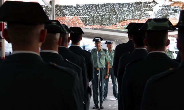 Cerca de un centenar de guardias civiles alumnos se incorporan a la Región de Murcia, Foto 3