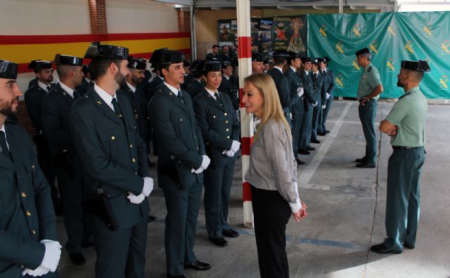 Cerca de un centenar de guardias civiles alumnos se incorporan a la Región de Murcia, Foto 6