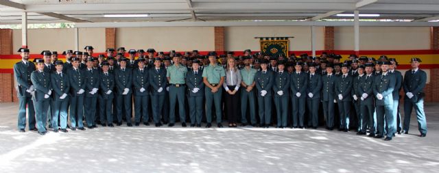 Cerca de un centenar de guardias civiles alumnos se incorporan a la Región de Murcia, Foto 7