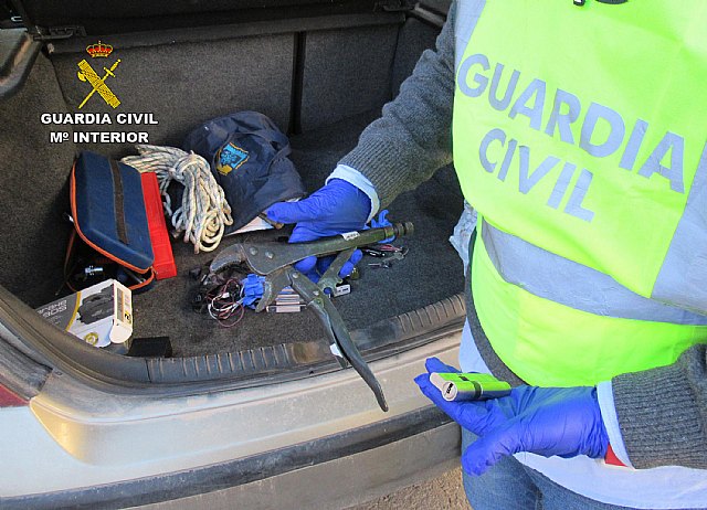 La Guardia Civil esclarece una quincena de robos en comercios de Jumilla - 1, Foto 1