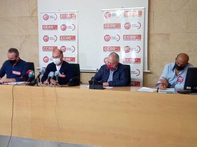 UGT y CCOO anuncian huelga en el sector del campo murciano el 4 de diciembre, por la mala situación laboral del sector - 1, Foto 1