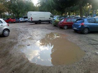 Ciudadanos denuncia el lamentable estado de abandono del parking disuasorio del antiguo mini zoo - 1, Foto 1