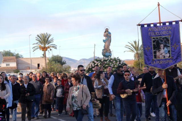 Cientos de devotos acompañaron en procesión a la Purísima Concepción - 1, Foto 1