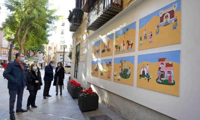 Carmen Artigas pinta el Belén del Gaya con ocho obras en acrílico para viajar a los recuerdos de infancia - 2, Foto 2