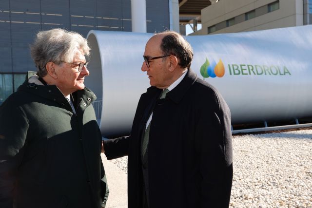 El comisario europeo Thierry Breton se reúne con Ignacio Galán en el Campus de Innovación y Formación de Iberdrola - 2, Foto 2