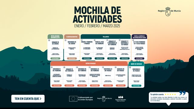 La Comunidad Autónoma oferta 17 actividades de educación y sensibilización ambiental para el primer trimestre de 2025 - 1, Foto 1