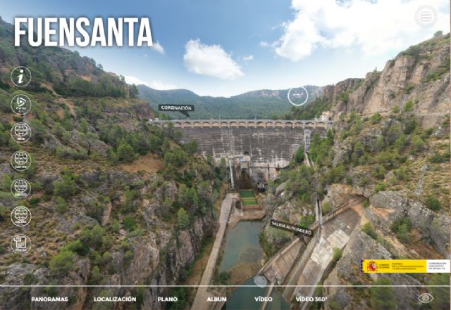 La CHS ofrece en su página web visitar los principales embalses de la cuenca por medio de tour virtuales con imágenes esféricas - 1, Foto 1