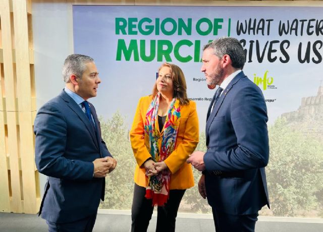 Cano: Éxito de las empresas murcianas en Fruit Logistica en Berlín, algo que sería impensable sin el agua del Trasvase Tajo-Segura - 1, Foto 1