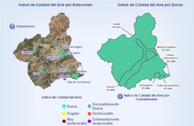 Activado el Nivel 1 Preventivo por partículas en suspensión en Mompeán y Valle de Escombreras - 1, Foto 1