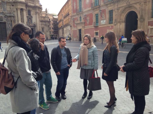 Cuatro voluntarios de diferentes países participan en el proyecto Murcia, ciudad europea del Ayuntamiento de Murcia - 3, Foto 3