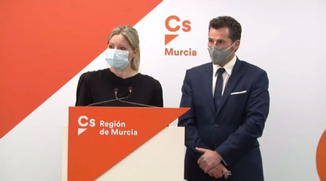 Ciudadanos presenta mociones de censura junto al PSOE en la Asamblea Regional y el Ayuntamiento de Murcia - 1, Foto 1