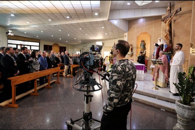 Cartagena ha protagonizado hoy la retransmisión de la misa dominical de La 2 de TVE - 1, Foto 1