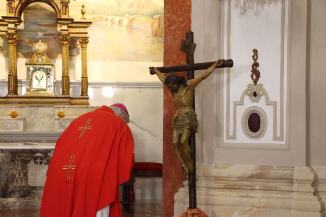 No dejamos de contemplar a Cristo en la cruz cuando vemos a los enfermos, a los que sufren por el contagio del Covid-19 - 2, Foto 2