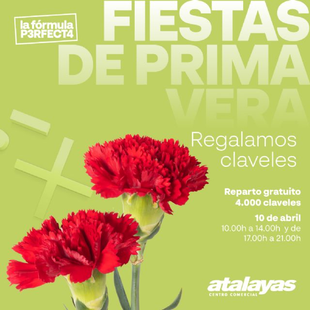 Atalayas se suma a las Fiestasde Primavera con música, gastronomía y reparto de claveles - 1, Foto 1