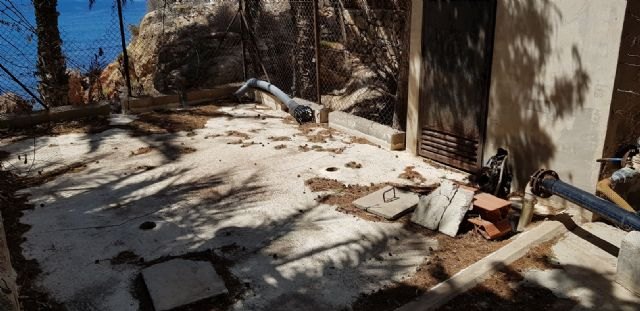 Ciudadanos recoge la alerta vecinal por el mal estado de la Estación de Bombeo de Aguas Residuales de Isla Plana - 1, Foto 1