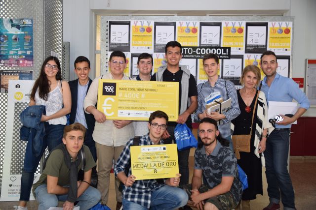 Estudiantes de Cartagena, Moratalla y Molina ganan la I Olimpiada de Arquitectura de la Región - 1, Foto 1