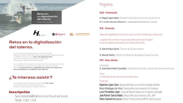 Una jornada abordará las herramientas para atraer y retener el talento en las empresas en la era de la digitalización - 1, Foto 1