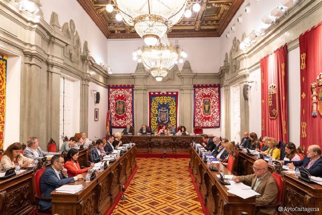 El Pleno pide la dimisión de López Miras y lo reprueba junto al consejero de Sanidad por la situación del área de salud de Cartagena - 1, Foto 1