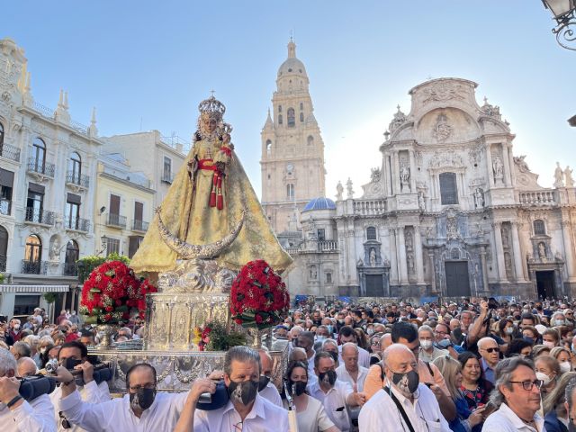 Dos años después, la Virgen de la Fuensanta regresa en romería a su santuario - 1, Foto 1