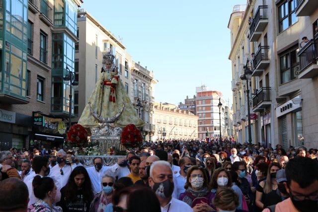 Dos años después, la Virgen de la Fuensanta regresa en romería a su santuario - 2, Foto 2