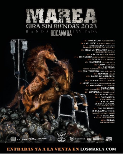 Marea arranca su “Gira Sin Riendas 2023” este sábado 13 de mayo en Barcelona - 2, Foto 2