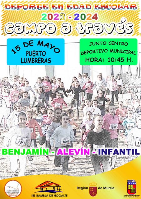 Puerto Lumbreras acogerá la final regional de Campo a través en categorías benjamín y alevín el próximo 17 de mayo - 1, Foto 1