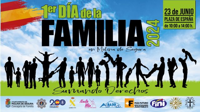 La Concejalía de Familia de Molina de Segura celebrará el Día Internacional de las Familias con una jornada de convivencia el domingo 23 de junio - 1, Foto 1