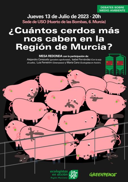 “¿Cuántos cerdos más nos caben en la Región de Murcia?” - 1, Foto 1