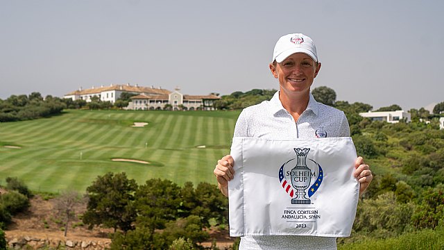 La capitana americana de la Solheim Cup 2023visita Finca Cortesín - 1, Foto 1