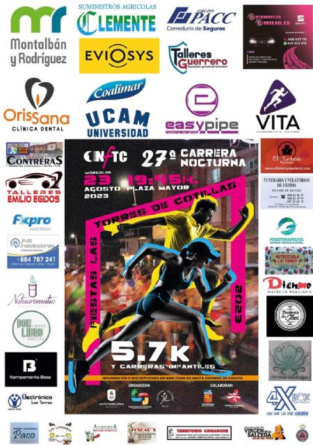 La Carrera Popular Nocturna, la excelente tradición deportiva que da vigor a las Fiestas Patronales torreñas - 2, Foto 2