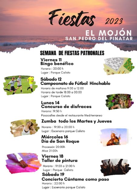 El Mojón celebra las fiestas en honor a San Roque con músico carnaval, talleres y actividades infantiles - 1, Foto 1