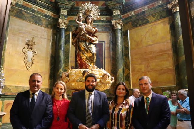 López Miras acompaña a los vecinos de Cehegín en el día grande de su patrona, la Virgen de las Maravillas - 1, Foto 1