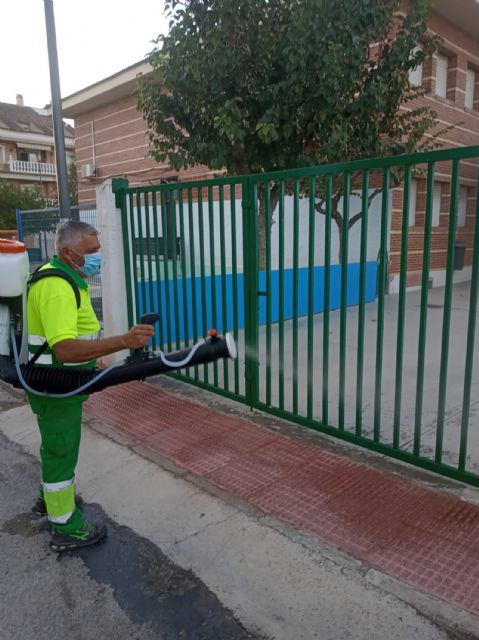 Desinfección general en los centros escolares, donde se higienizará a diario durante el curso - 2, Foto 2