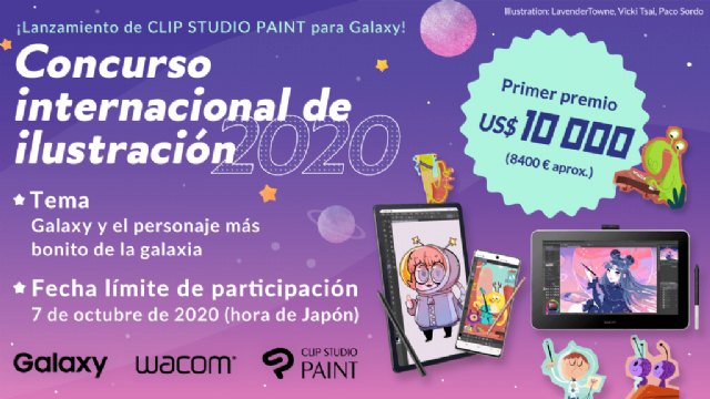 Concurso internacional de ilustración 2020 Con motivo de la publicación de CLIP STUDIO PAINT para Galaxy - 1, Foto 1