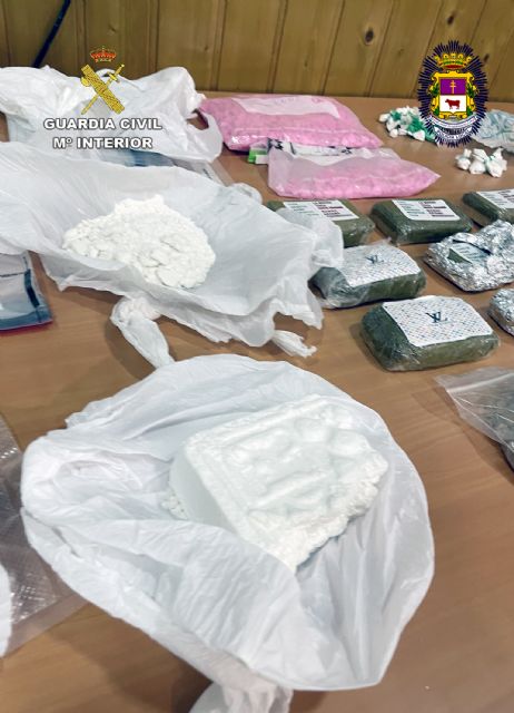 La Guardia Civil desmantela un grupo criminal que contaba con dos laboratorios y tres puntos de manipulación y distribución de cocaína y otros estupefacientes - 1, Foto 1